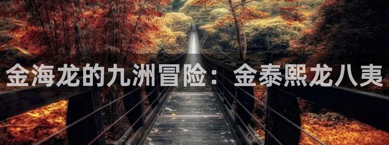 壹号大舞台娱乐传媒：金海龙的九洲冒险：金泰熙龙八夷